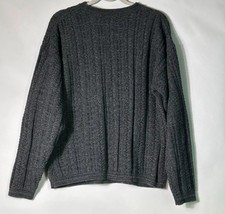 Bill Blass Green Crewneck Pullover Long Sleeve Sweater Men&#39;s Size Large - £23.54 GBP