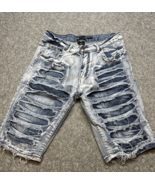 Waimea Skinny Fit Distressed Denim Shorts Men’s Size 34 - $282.06 MXN