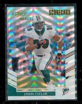 2007 Select Scorecard Miami Dolphins Football Card #150 Jason Taylor 40/100 - £7.77 GBP