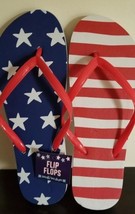 IQ Accessories ~ Flip Flops ~ Stars &amp; Stripes ~ Size Small/Medium (S/M) - $25.00
