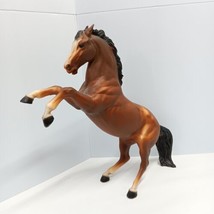 Vintage Breyer Rearing Stallion Rex Bay #185 Horse Model Figurine 1965-1980 USA - £18.19 GBP