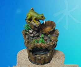 home decoration - Ornament Home table decoration Flowing Fountain Tortoi... - $400.00