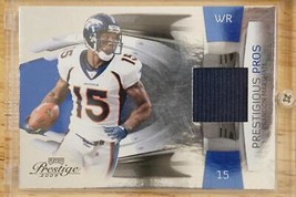 2009 Panini Playoff Prestige Prestigious 172/250 BRANDON MARSHALL #7 Broncos - £7.87 GBP