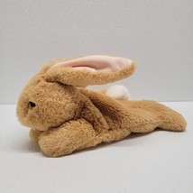 Aurora Schooshie Bunny Tan Brown Rabbit Super Soft Plush Stuffed Animal Toy 12&quot; - £63.00 GBP