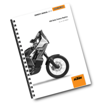 KTM 2013 - 450 RALLY FACTORY REPLICA - OWNERS MANUAL USER GUIDE - $49.99