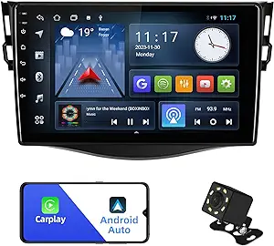 2+32G Android 10 Double Din Car Stereo For Toyota Rav4 2006 2007 2008 20... - $252.99