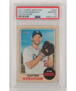 2017 Topps Patrimonio Klayton Kershaw Color Swap PSA 10 Joya MT #400 - $2,337.26 MXN