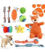 10 Pcs Puppy Chew Toys for Teething and Training with Plush Squeaky Dog ... - €29,41 EUR 10 Pcs Puppy Chew Toys for Teething and Training with Plush Squeaky Dog ... - €29,41 EUR