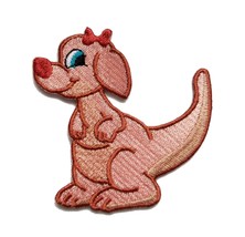 Baby Animal Kangaroo Fully Embroidered Iron On Patch 3.0&quot; X 3.0&quot; - £6.28 GBP