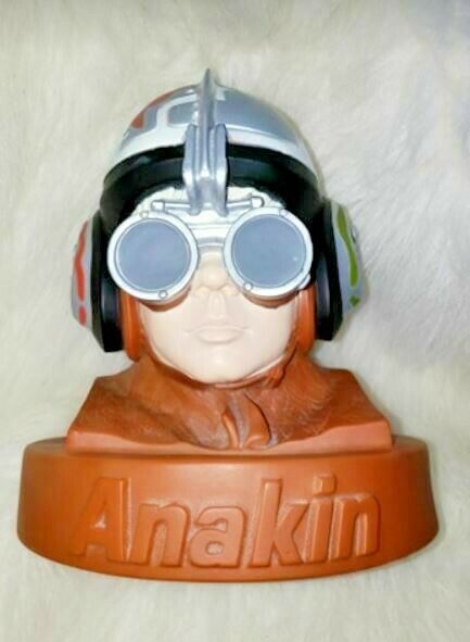 Primary image for Vintage Star Wars Young Anakin Skywalker Coin Bank Head