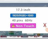 Screen Replacement N173Hge-L11 For Asus Rog G75Vx G75Vx-Bhi7N09 G73Jw-A1... - $259.99