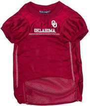Pets First Oklahoma Mesh Jersey for Dogs | Officially Licensed, Team Name, Numbe - £18.04 GBP