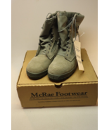 McRae Hot Weather Tan Military Combat Boots w/ Vibram Sole Military Mens... - £54.48 GBP