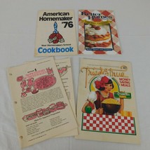 Recipe Booklets Vintage Qty 4 Better Homes American Homemaker Creamette Curtin - £11.41 GBP