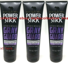 ( LOT 3 ) Gray Guard  Conditioner Gray Coarse Hair 6.5 oz Each - £22.21 GBP