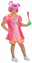 Baby Doll Clown Child Halloween Costume Girls Size Medium 8-10 - £18.10 GBP