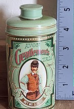 Gentlemen’s Talc Vintage Tin Trazarra  Avon Nice Graphics With Contents ... - $11.69