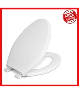 Elegant Elongated Plastic Toilet Seat with Safety Close - Lightweight &amp; ... - $752.88 MXN