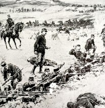 The Battle Of Tirlemont WW1 Print 1917 Belgian Soldiers Trenches SmDwC5 - $549.96 MXN