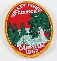 Vintage 1967 Valley Forge Camporee Oval Boy Scouts America BSA Camp Patch - $11.69