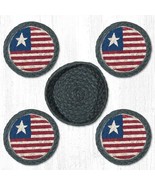 American Flag jute Coaster set- 5 piece - $34.17 CAD