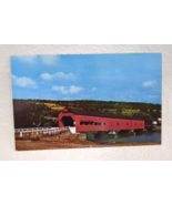 Vintage Postcard Fundy National Park Covered Bridge New Brunswick Canada - £3.71 GBP