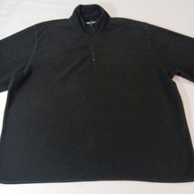Old Navy RN#54023 Men's Black 1/4 Zip Pullover Sweatshirt Long Sleeve Size 3XL image 9