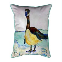 Betsy Drake Betsy&#39;s Goose 20x24 Extra Large Zippered Indoor Outdoor Pillow - £48.65 GBP