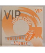 ROLLING STONES - VINTAGE ORIGINAL STEEL WHEELS FOIL CLOTH TOUR BACKSTAGE... - $186.40 MXN