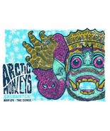 Arctic Monkeys Poster Silkscreen Signed Numbered May 24th Saskwatch The ... - $183.82 CAD