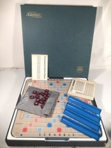 SCRABBLE Deluxe Edition Rotating Turn Table Selchow &amp; Righter 1977 Made In USA - £67.58 GBP