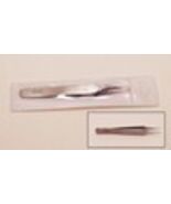 Fine Quality Tweezers 3.5'' Straight with Pointed Tip, Stainless Steel. - $0.98