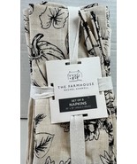 Rachel Ashwell The Farmhouse  Napkins Farmhouse Fall Set 18x18in 8pcs New - $37.32