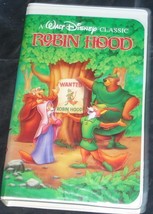 Robin Hood - Walt Disney Classic - Gently Used Vhs Video - Vgc - Clamshell - £6.42 GBP