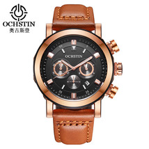  Men&#39;s Quartz Watch - Waterproof Chronograph Wristwatch LK732891900302 - £32.39 GBP