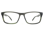 Perry Ellis Eyeglasses Frames PE 386-3 Grey Green Square Wood Grain 54-1... - $55.42