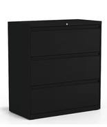 Staples HL8000 3-Drawer Lateral File Cabinet, Letter/Legal Size, Lockabl... - $369.00