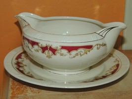 H C Coronado 7&quot; Gravy Boat Sauce Porcelain Deanna pattern Czechoslovakia... - €7,75 EUR