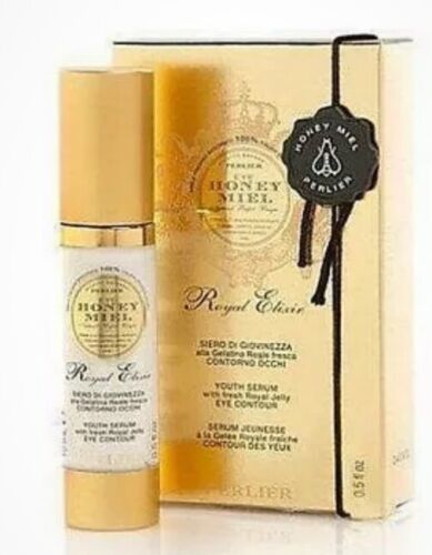 Perlier Royal Elixir Eye Contour Youth Serum w/ Royal Jelly  .5 Oz NEW SEALED