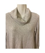 Gap Sweatshirt Dress Womens Xtra Small Gray Heather Cowl Neck Long Sleeved - $7.55