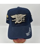 Navy Seal Blue Baseball Cap Han-Wild Includes 4 hat pins - $27.12