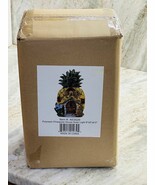 Poly resin Pineapple House Solar Light 6” X 6” X 5”. Item AE0026 - $94.91 CAD