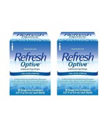 Refresh Optive Lubricant Eye Drops Tears, 30 vials Exp 4/2024 Pack of 2 - $22.27