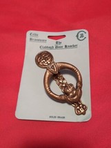 New Rare 1985 Celtic Brassware Irish Mini Door Knocker Pure Brass Cladda... - £47.09 GBP