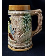 Unmarked German Been Stein Mug Det Trink Steinbier - $23.23 CAD