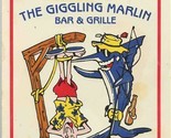 The Giggling Marlin Bar &amp; Grill Menu Cabo San Lucas Mexico Skip &amp; Go Naked - $27.72