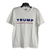 Trump Mens Adult Tee Shirt Size Medium Trump Make American Great Again W... - $24.34