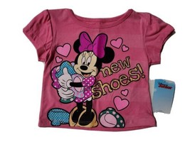 Disney Minnie Mouse toddler girls T-shirt Sizes 3T or 4T NWT (P) - £6.59 GBP
