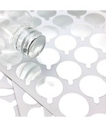 60mm Aluminum Foil Sealing Sticker for Bottle Mouth Seal Adhesive X 100 - $31.64 CAD
