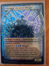 Uchenbak The Great Mistake FOIL Magic The Gathering Ixalan SHOWCASE 310 ... - $2.37